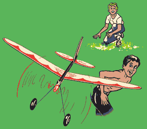 A-J Hornet was one of the popular ready to fly balsa wood model airplanes built by Jim Walker and his American Junior Aircraft Company