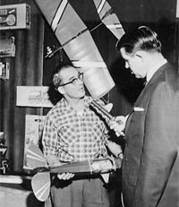 Chuck Hein interview at American Junior Aircraft factory in 1961